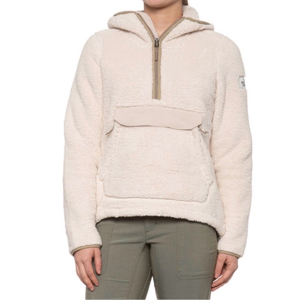 The North Face Beige Sherpa Fleece